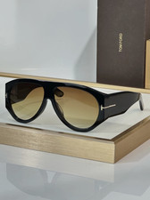 SUPER SALE - Tom Ford Bronson TF1044 60 12-140 Unisex Sunglasses Dark HavanaTea picture