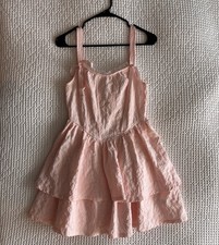 Women’s Pink Floral Pattern Ballerina Style Dress / Size Small picture