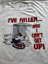 Vintage I’ve Fallen And I Can’t Get Up T-Shirt XL USA Made Funny Graphic Tee picture