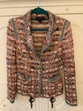 BEAUTIFUL st john knit Multicolor Sweater size 8 picture