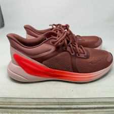 Lululemon Running Shoes Womens 7.5 Blissfeel Run Brier Rose Flare Pink EUC picture