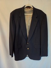Vintage Corbin LTD Men’s Navy Wool Blazer MP Medium Portly Union Made USA picture