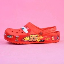 NEW Crocs Lightning McQueen Clog Adult Shoe Limited Classic No Lightup picture