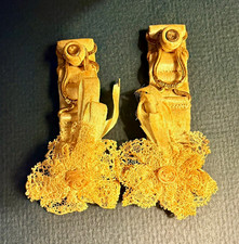 Antique Velvet Grip Hose Supporters George Frost Boston Victorian Garters s picture