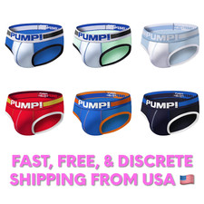 PUMP Briefs Men's Sexy Comfortable Underwear - FAST/FREE USA SHIPPING picture