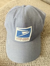 United States Postal Service Bancroft Trucker Hat Size Medium Snapback NEW picture