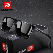 DUBERY Men Women Polarized Sport Sunglasses Square Driving Fishing Glasses UV400 picture