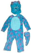 Disney Pixar Monsters, Inc. Sulley Hooded Costume Blue/Purple Size 4-6 (s) picture