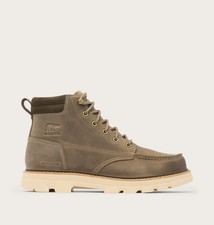 SOREL Lark-47 Moc Toe Men's Waterproof Boot Wet Sand Major Full Grain Leather picture