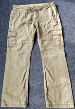 Tommy Bahama Pants Mens 36x34 Khaki Cotton Standard Straight Leg Jeans LocDR-1 picture