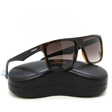New Carrera 5039 S 02OS/HA Havana Matte Black / Brown Gradient Sunglasses 58mm picture