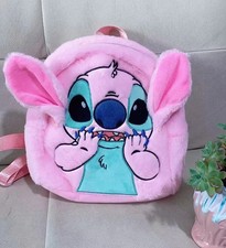 Cute Alien Plush Backpack Cartoon School Bag Soft Stuffed Shoulder Bag for Kids picture