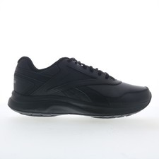 Reebok Walk Ultra 7 DMX Mens Black Extra Wide 4E Lifestyle Sneakers Shoes picture
