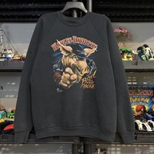 Vintage 1987 3D Emblem Harley-Davidson Bad To The Bone Crewneck picture