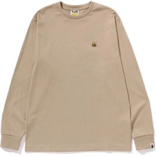BAPE BEE ONE POINT L/S TEE MENS 1J80-111-012_S Size S Long Sleeve Shirt New picture