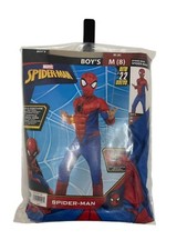 Marvel Spider-Man Costume Kids Size M (8-10) New picture