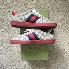 Gucci Ace GG Supreme Red Sneakers – Gucci 8 (US 9) – New in Box picture