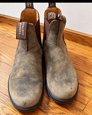 Blundstone Brown Leather Chelsea Boots – Women’s 7 / Men’s 5 picture