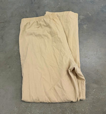 80s wmns American Vintage Beige Solid Casual Pants 18in Waist picture