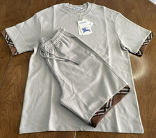 Burberry Men's Grey Bottom and Top Set Large picture