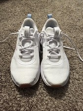 Women’s PUMA White Light Blue Athletic Shoes picture
