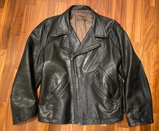 Vintage 1940s Windward Horsehide D Pocket Motorcycle/Aviator Jacket picture