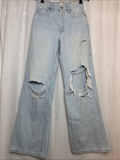 We The Free by Free People Tinsley Baggy High Rise Jeans - Ripper Wash picture