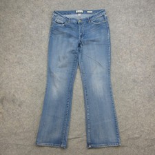 Vintage America Blues Jeans Women's 14 Blue Medium Wash Boho Bootcut picture