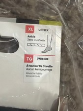 Smartwool Bike Zero Cushion Ankle Socks Sz XL Black Merino - New picture