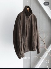 ssstein GOAT Suede Zip Jacket Olive 2026AW picture