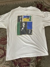 Vintage 1996 Jerry Seinfeld Stand Up Comedy Tour T-Shirt Size L White picture
