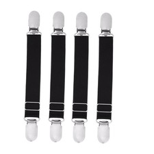 4PCS/ 2Pairs Adjustable Stocking Clips Suspenders Garter Belts picture