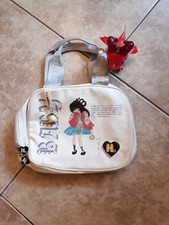Vintage Super ULTRA RARE Harajuku Lovers Y2K Printed Canvas Handbag-FREE S. picture