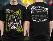Poppy North America Tour Dates Double Side T shirt picture