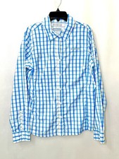Columbia Womens Large Plaid Shirt Omni-Shade Vent Roll Tab Sleeve Outdoor Hiking picture