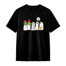 Vintage Halloween Trick Or Treat Character Spooky I Got A Rock T-Shirt picture
