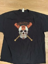 SF Giants Gigantes De San Francisco Sugar Skull T Shirt Mens XL Vintage Style picture