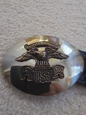 Vintage 1982 HARLEY DAVIDSON BELT PRISTINE CONDITION picture