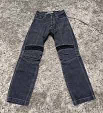 Vintage Icon Recon Pant Size 30x31 Blue Y2K Motorcycle Riding Jeans Black picture