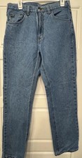 Carhartt Straight Jeans, Mens Size 34/32 Stonewash picture