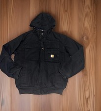 Carhartt Men’s Washed Duck Bartlett Hooded Jacket Size L picture