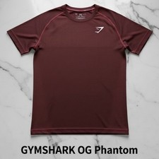 Gymshark OG Phantom Seamless T-Shirt V1 Burgundy Red Marl David Laid Size S picture