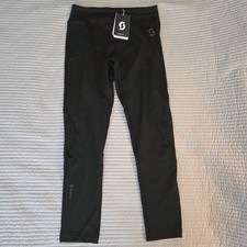 SCOTT Defined Warm Women's Thermal Training Pants Black NWT US S EU M Zip Pocket picture