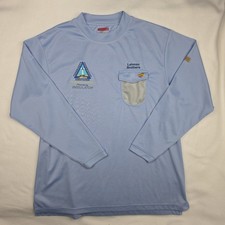 Vintage 2008 Lehman Brothers Manhattan Cup Fishing Tournament Sz L Blue L/S FCA picture