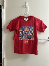 Vintage 1999 LEGOLAND Red Graphic T Shirt YOUTH 6-8yrs Old picture