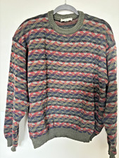 mens 1990 vintage LL Bean sweater. 100% wool Large excellent.  picture