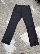 Imogene Willie Jeans Lewis Straight Cut Japanese Rigid Selvedge Denim Size 34 picture