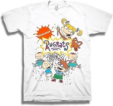 Rugrats Nickelodeon 90s Cartoons Men's Graphic T-Shirt picture
