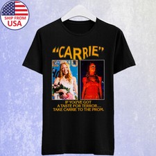 Carrie 1976 Horror Drama Movie Men's Black Size S-5XL picture
