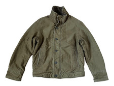 Abercrombie & Fitch Adirondack Jacket Sherpa Lined Distressed Large HEAVY Y2K picture